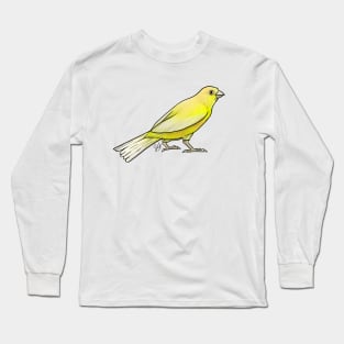 Bird - Canary - Lutino Long Sleeve T-Shirt